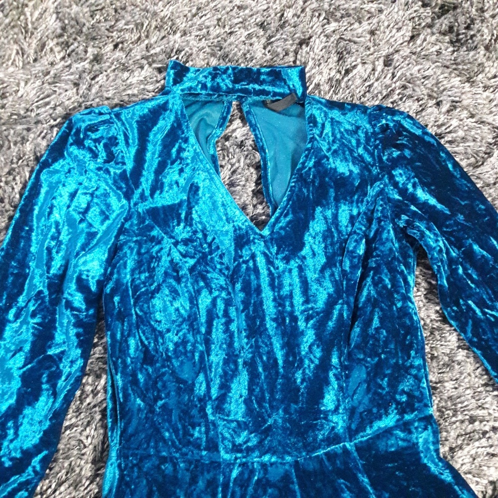NWT Bebop Collar Long Sleeve Romper - Picture 3 of 4